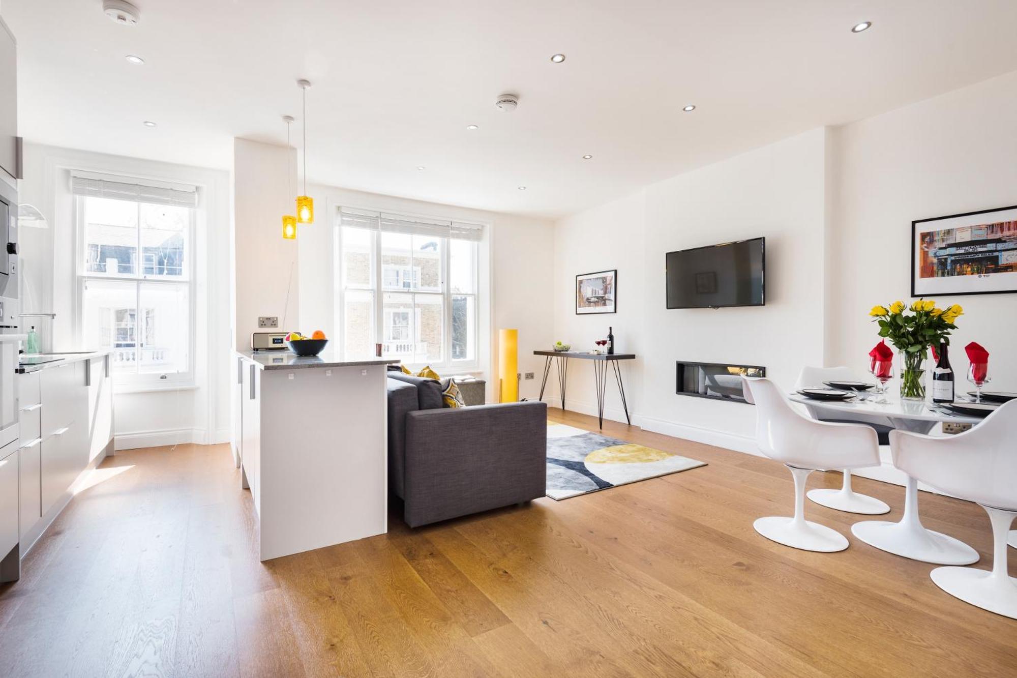 Bright And Modern Earls Court Gem Apartment ลอนดอน ภายนอก รูปภาพ